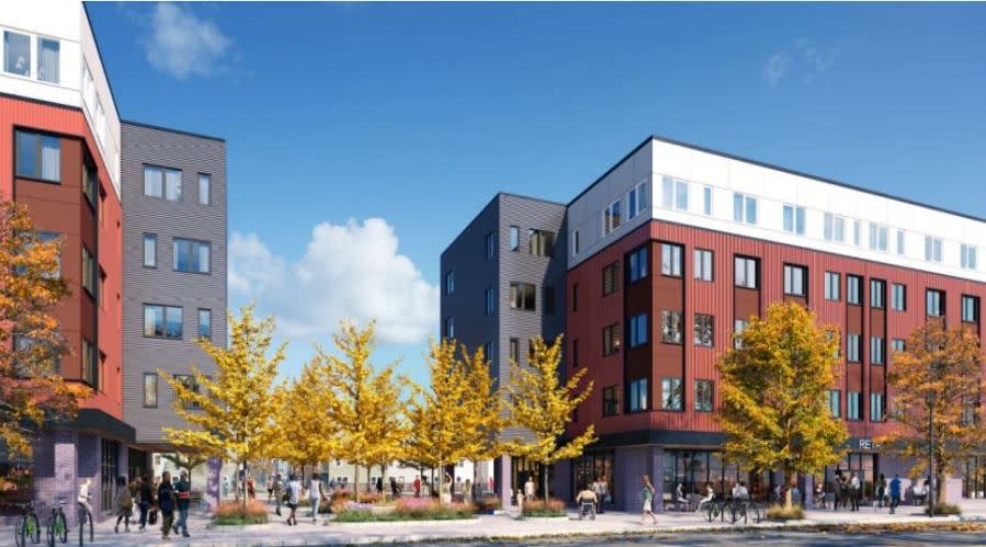 Rendering of South Park buildings. (Photo: BMHA)