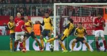 Football Soccer - Bayern Munich v Arsenal - UEFA Champions League Round of 16 First Leg - Allianz Arena, Munich, Germany - 15/2/17 Bayern Munich's Thiago Alcantara scores their fourth goal Reuters / Michael Dalder Livepic