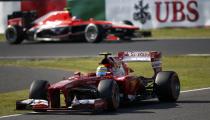 Ferrari Formula One driver Felipe Massa of Brazil drives during the qualifying session of the Japanese F1 Grand Prix at the Suzuka circuit October 12, 2013. REUTERS/Toru Hanai (JAPAN - Tags: SPORT MOTORSPORT F1)