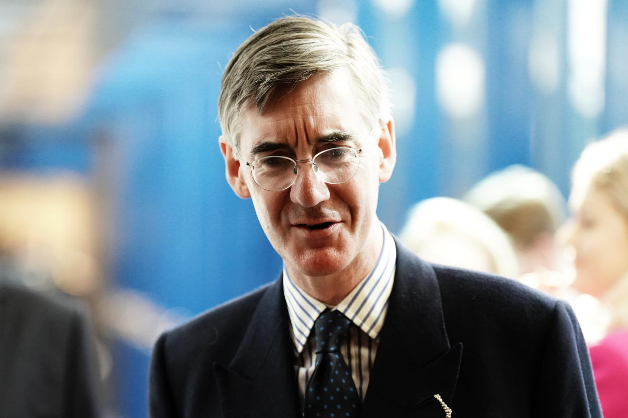 Jacob Rees-Mogg said MPs complaining about the direction of the government are 'moaning Minnies'. (PA)