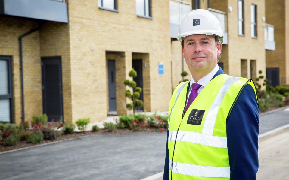 Cala Homes boss Alan Brown said the investment was a