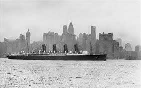 The RMS Mauretania in New York - Credit: The Richard Faber Collection