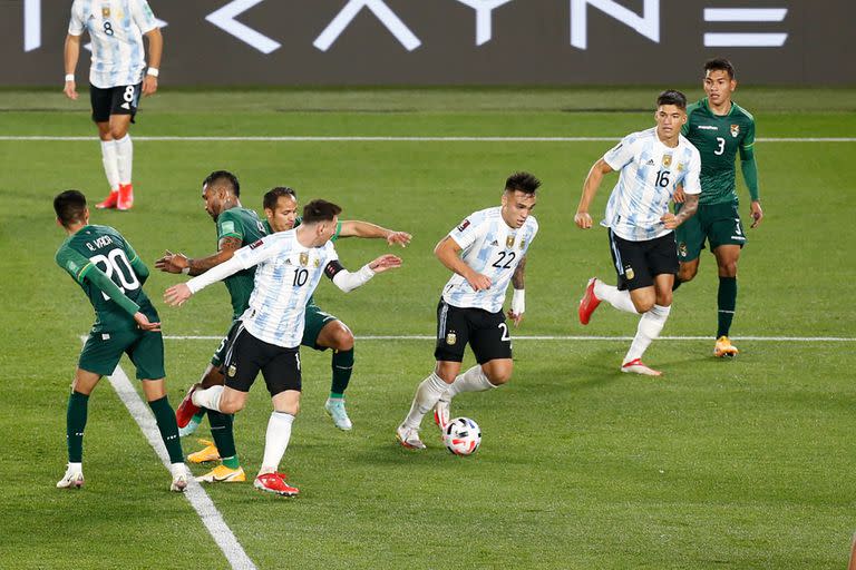 La acción que terminará en el segundo gol