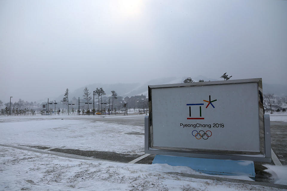 The Pyeongchang Winter Olympic Games, held in a mountainous region of South Korea, will open in February 2018. (Getty)