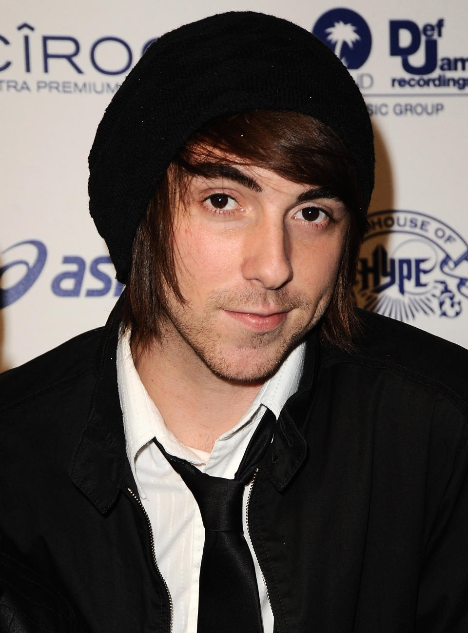 Closeup of Alex Gaskarth