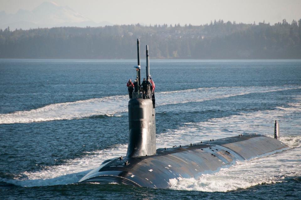 Seawolf-class fast-attack submarine USS Jimmy Carter