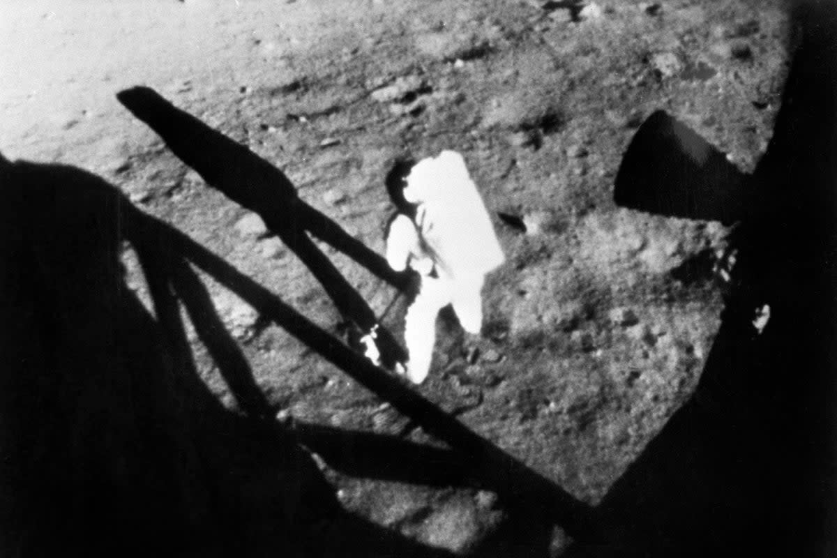 Neil Armstrong landing on the Moon in 1969 (PA) (PA Archive)