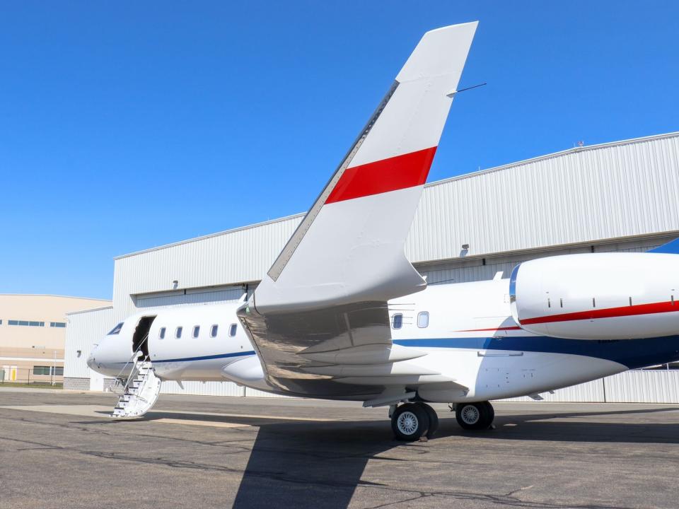 Bombardier Global 6500 private jet