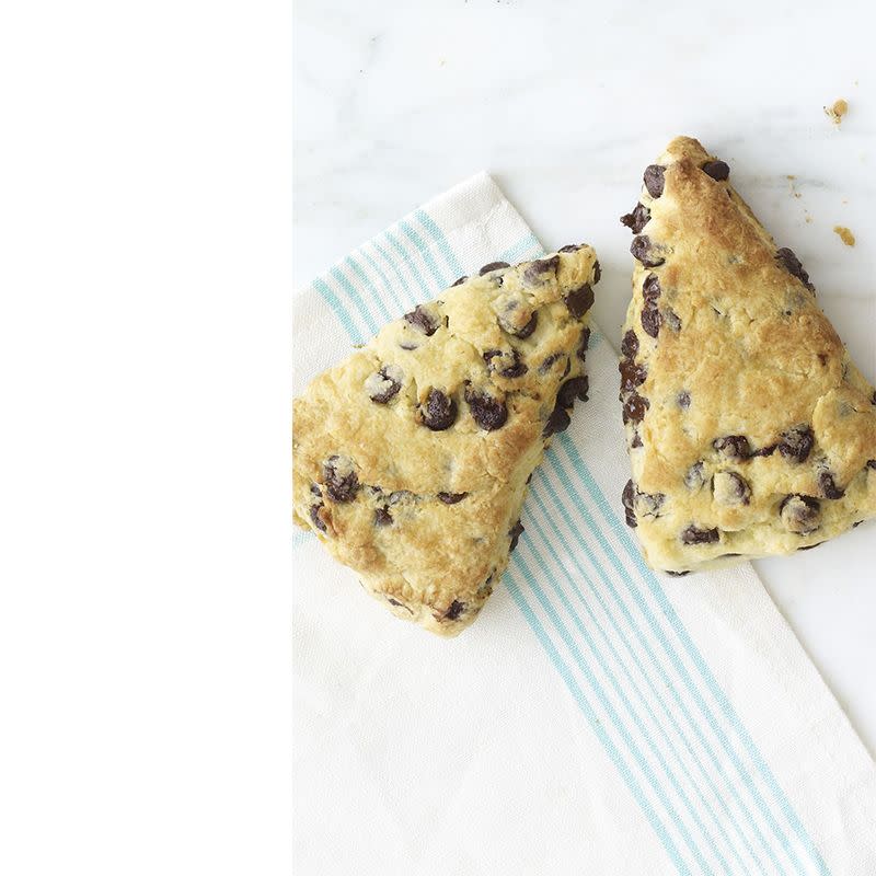 Sour Cream-Chocolate Chip Scones