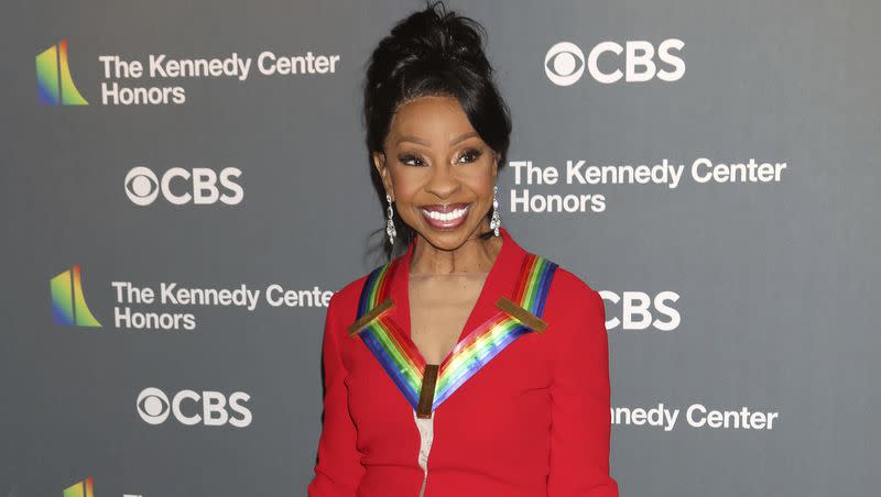 Gladys Knight arrives at the Kennedy Center Honors at The Kennedy Center in Washington. Knight was one of 12 recipients who received a National Medal of Honor from President Joe Biden on Tuesday.