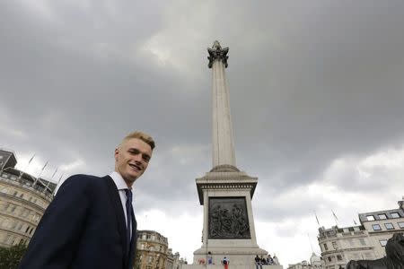 REFILE - CORRECTING TYPO Founder of brexiles.com, Tom Phillips, poses for a photograph in central London, Britain July 22, 2016. REUTERS/Paul Hackett