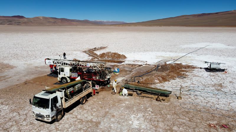 FILE PHOTO: In Argentina's north a new 'white gold' rush for EV metal lithium