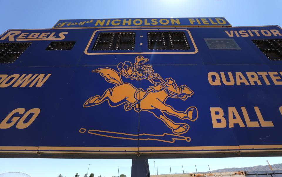 At Quartz Hill High School in the Antelope Valley, the "Rebels" mascot is out.