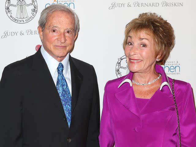 Paul Archuleta/FilmMagic Judge Judy Sheindlin and her husband Judge Jerry Sheindlin attend the 55th annual Women's Guild Cedars-Sinai Gala November 13, 2012