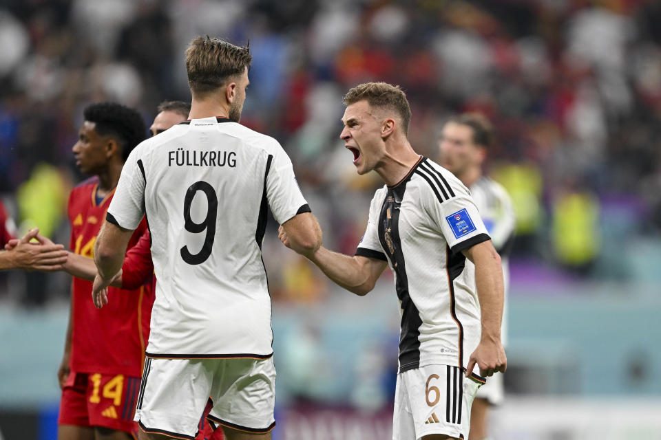 Niclas Füllkrug und Joshua Kimmich (Photo by Harry Langer/DeFodi Images via Getty Images)