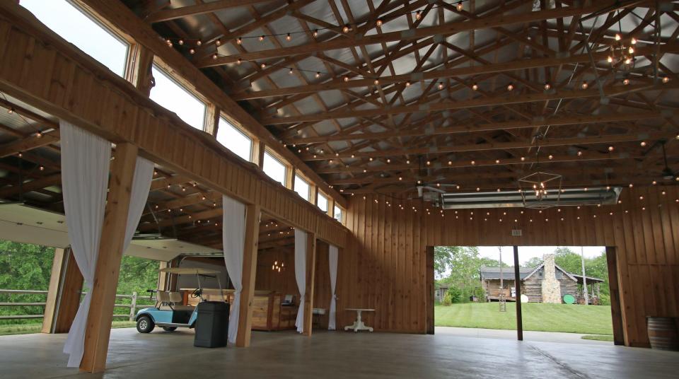 Interior of the Barn at Sandcastle Farm near Dallas uesday morning, April 30, 2024.