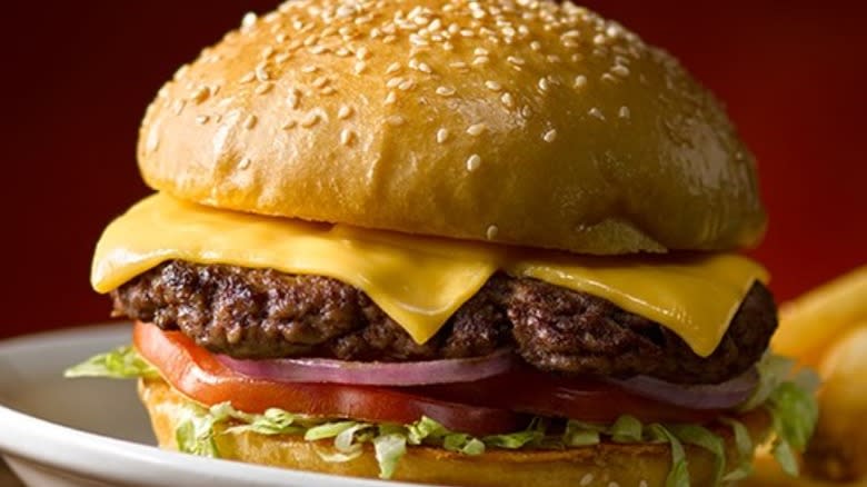 All-American Cheeseburger at Texas Roadhouse