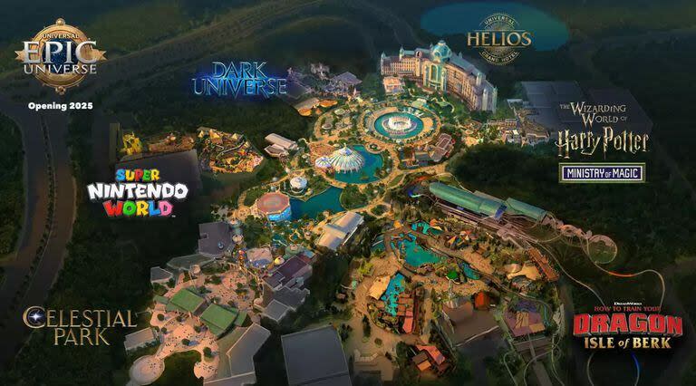 Así será Epic Universal, el nuevo parque de Universal en Orlando