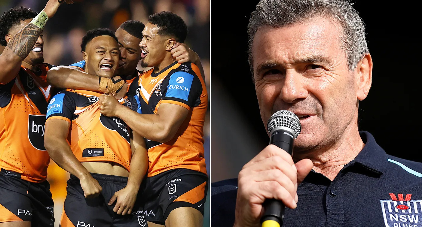 Tigers legend Benny Elias has slammed calls from a Balmain board member to split from Western Suburbs. Pic: Getty 