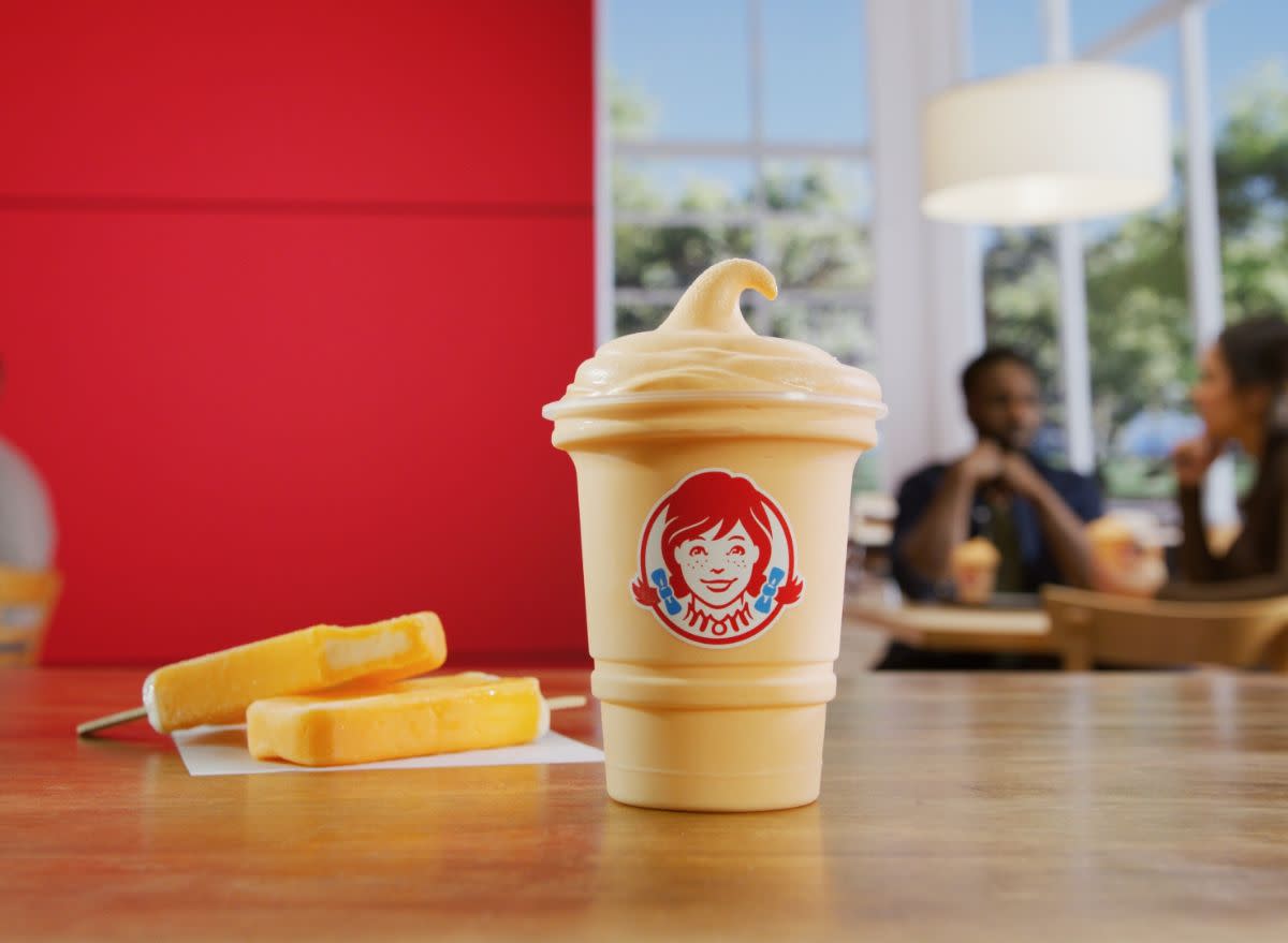 Wendy's Orange Dreamsicle Frosty