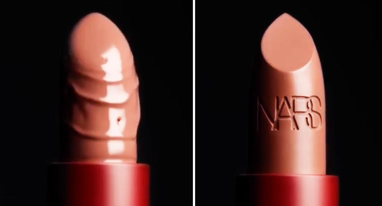 Beauty brands like Nars and Charlotte TIlbury are using sexually-explicit marketing. [Photo: Nars]