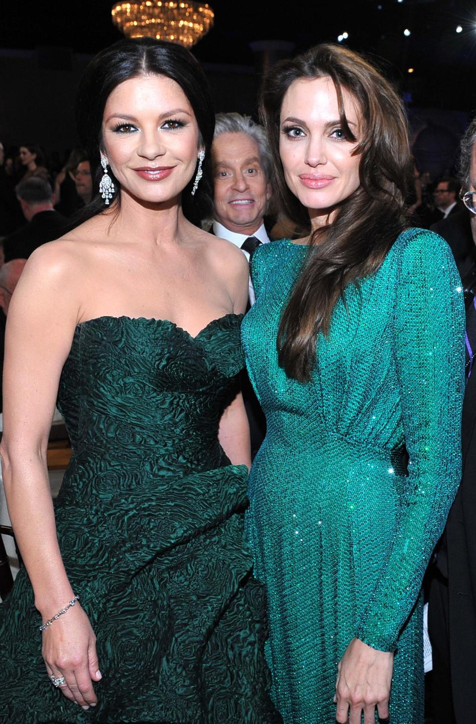 Michael Douglas 'bombs Catherine Zeta-Jones and Angelina Jolie