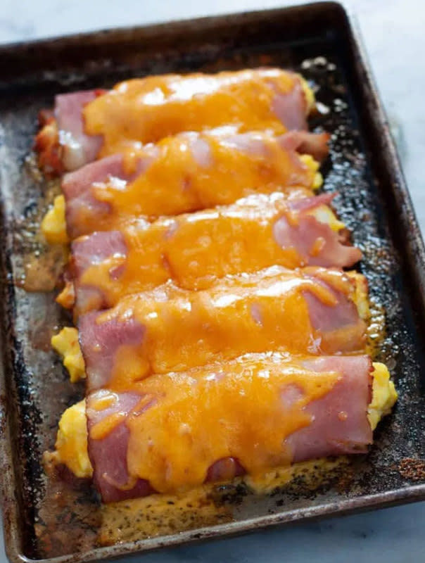 <p>Mid Wexican</p><p>With only four basic ingredients, these make an easy brunch.</p><p><strong>Get the recipe:</strong><a href="https://www.midwexican.com/salsa-ham-and-egg-roll-ups/" rel="nofollow noopener" target="_blank" data-ylk="slk:Salsa, Ham, and Egg Roll-Ups;elm:context_link;itc:0;sec:content-canvas" class="link "> <strong>Salsa, Ham, and Egg Roll-Ups</strong></a></p>