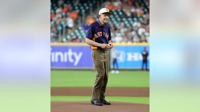 Mattress Mack's Astros first pitch: MLB says it made call to stop it