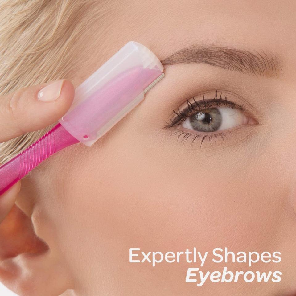 You'll want this if the thought of trimming your brows reminds you of the horrible time in middle school when you accidentally shaved off half your eyebrow. Thankfully, this has a precision cover to prevent such mishaps.<br /><br /><strong>Promising review:</strong> "Performed as advertised. I have RA and plucking was painful but, these are perfect." &mdash; <a href="https://amzn.to/2QOsh1a" target="_blank" rel="noopener noreferrer">No</a><br /><br /><strong>Get a pack of three from Amazon for <a href="https://amzn.to/2SxehJH" target="_blank" rel="noopener noreferrer">$4.99</a>.</strong><a href="https://img.buzzfeed.com/buzzfeed-static/static/2019-10/17/21/asset/e8af09bf12b4/sub-buzz-1615-1571347135-1.jpg" data-skimlinks-tracking="5914457"></a>