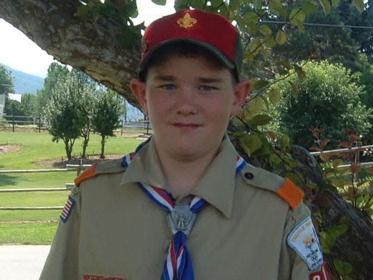 Boy scout Cody Clawson.