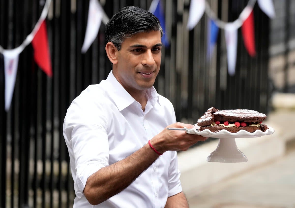 No cake on a Monday: Rishi Sunak lives on just water and black coffee at the start of each week  (Getty Images)