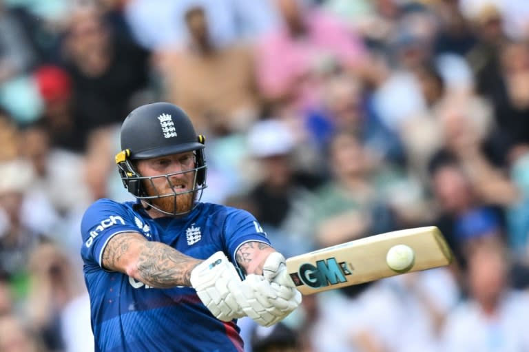 Out of T20 World Cup: <a class="link " href="https://sports.yahoo.com/soccer/teams/england/" data-i13n="sec:content-canvas;subsec:anchor_text;elm:context_link" data-ylk="slk:England;sec:content-canvas;subsec:anchor_text;elm:context_link;itc:0">England</a> all-rounder Ben Stokes (Glyn KIRK)