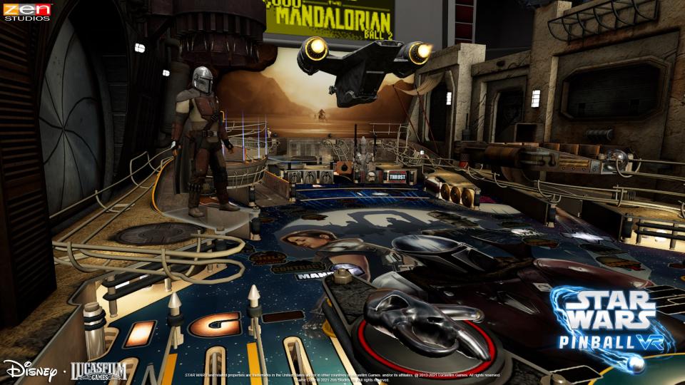Finally, pinball has gone VR. Don a headset and load up Zen Studios’ Star Wars Pinball VR ($24.99), which offers eight tables from various perspectives, minigames and other features.