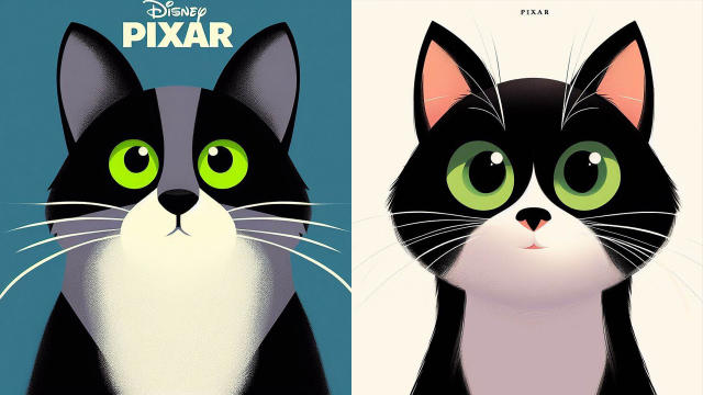 The Pixar AI pet poster trend is cuteness overload