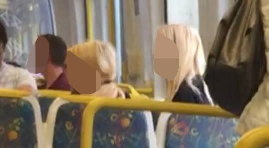 Victoria Police are aware of the footage that was taken on the Frankston train line.