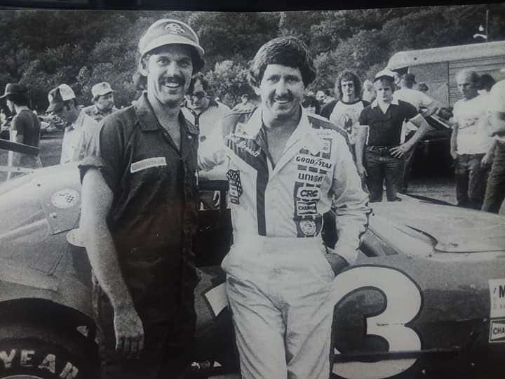 Neil Bonnett, right.