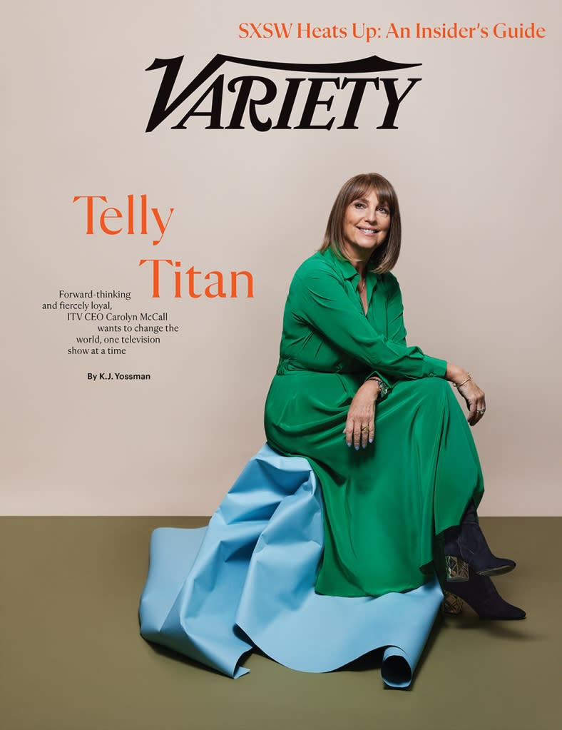 Carolyn McCall ITV Variety Cover