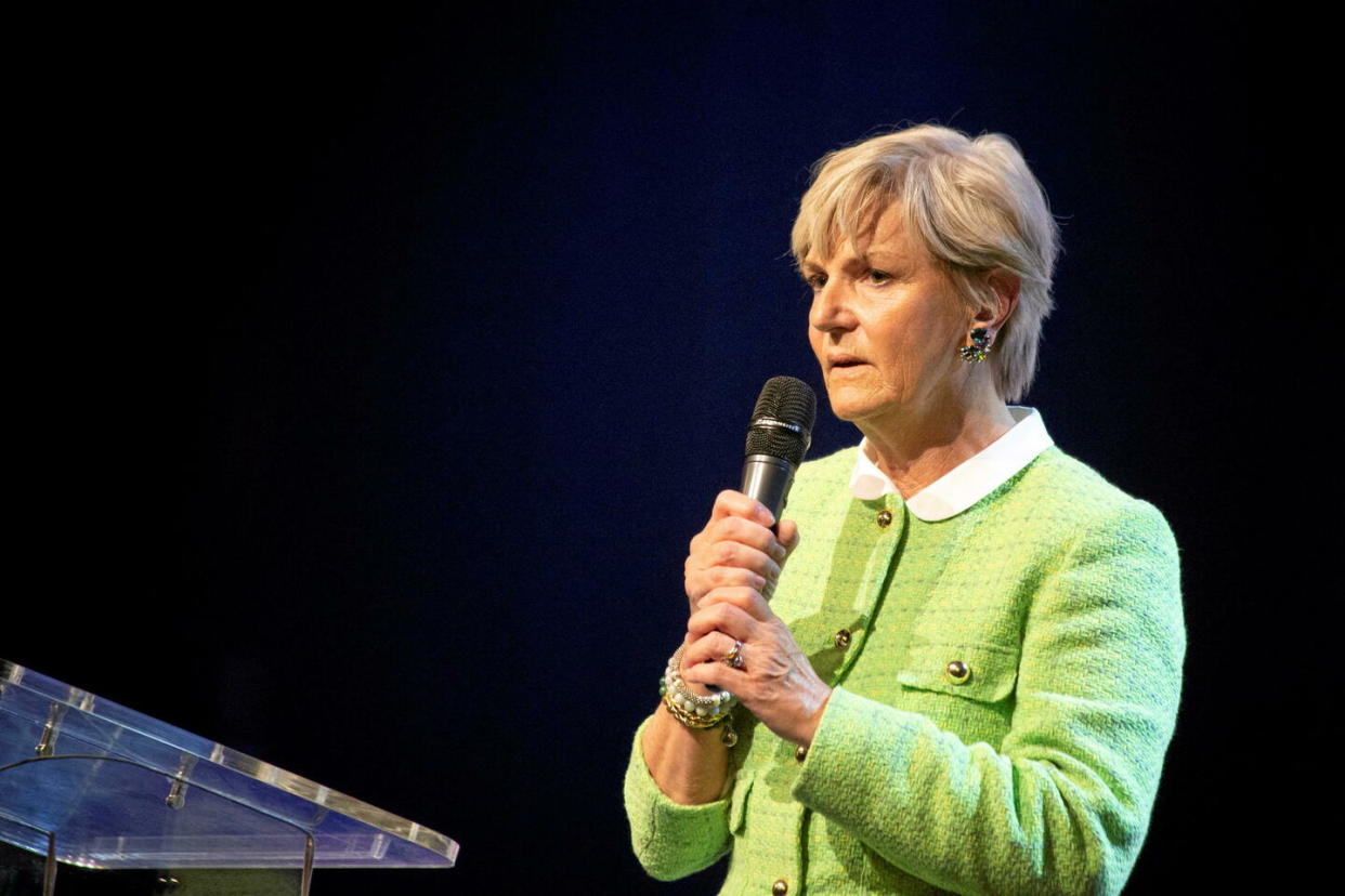 Véronique Trillet-Lenoir est décédée à l'âge de 66 ans.  - Credit:NORBERT GRISAY / Hans Lucas / Hans Lucas via AFP