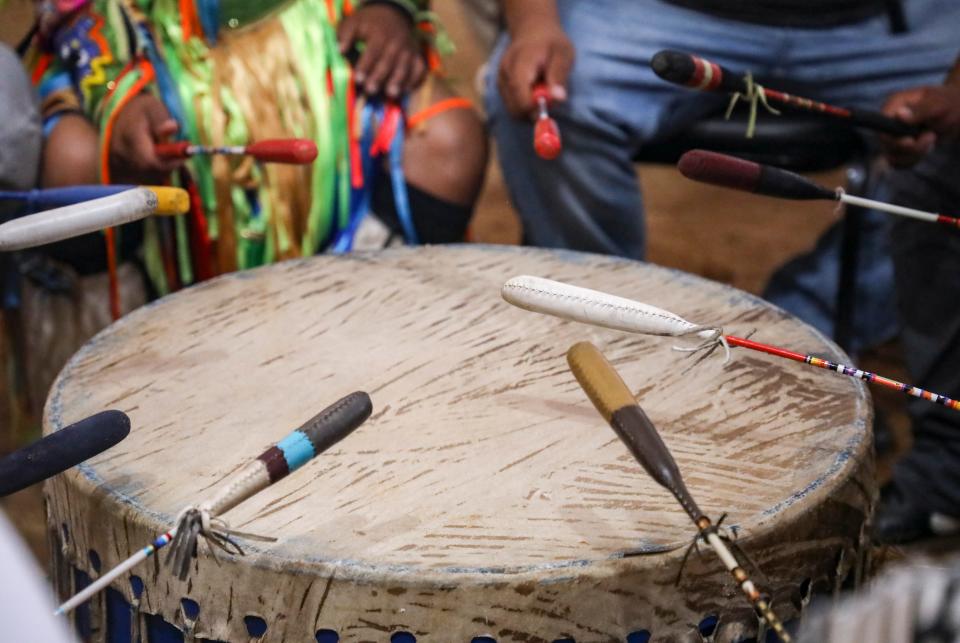 Attendees can join a drum circle and enjoy Native American music, arts and crafts, food and more at the Ohio Valley Indigenous Music Festival June 4-5 at Patricia Allyn Park,Springboro.