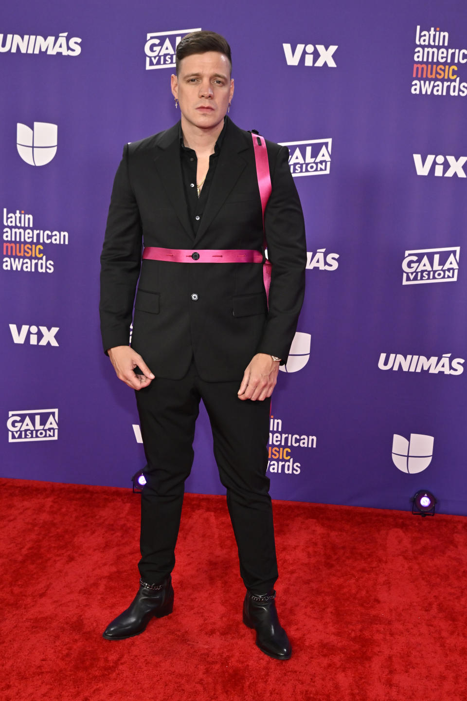 LAS VEGAS, NEVADA - APRIL 25: Marko attends the 2024 Latin American Music Awards at MGM Grand Garden Arena on April 25, 2024 in Las Vegas, Nevada.  (Photo by David Becker/Getty Images)