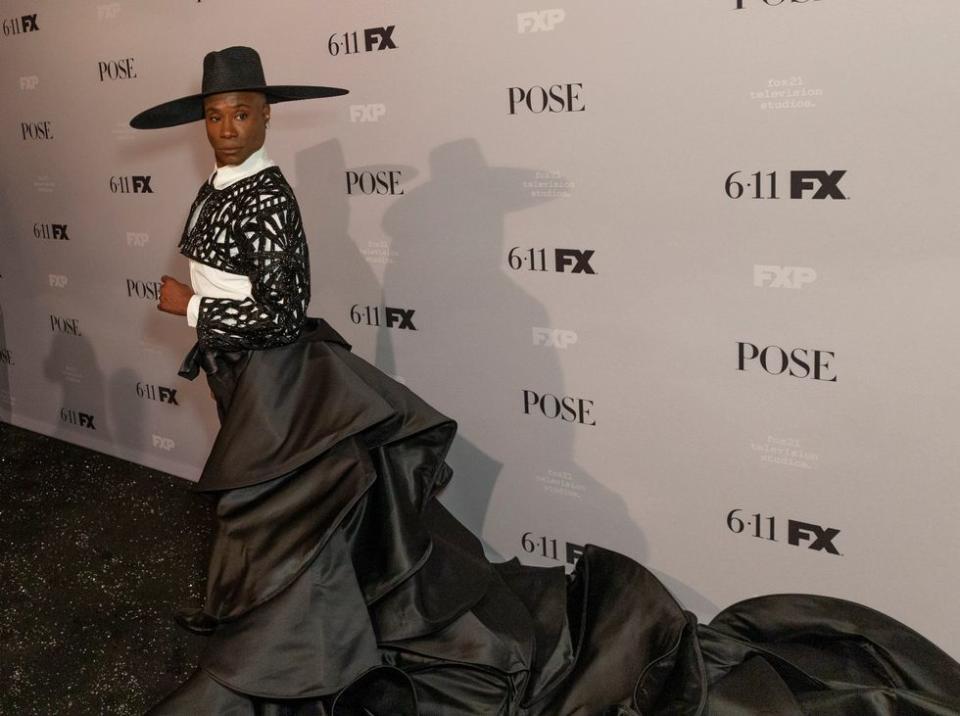 billy porter big black dress