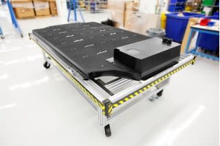 Tesla Motors - Model S lithium-ion battery pack