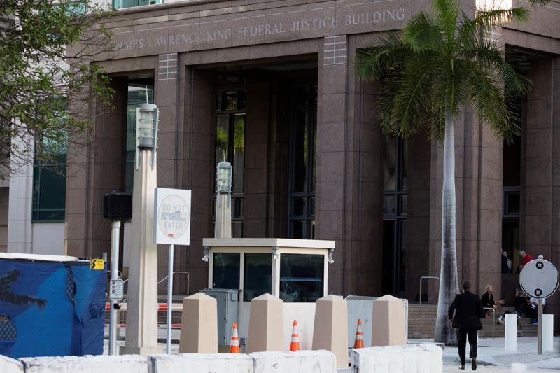 Walt Nauta, personal aide to former U.S. President Donald Trump, is expected in federal court to face charges in connection to the mishandling of classified documents, in Miami