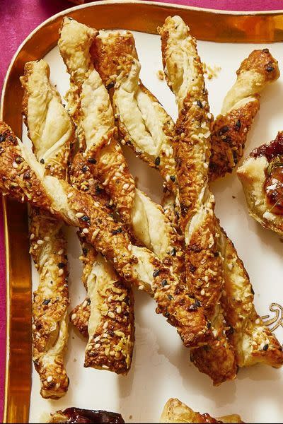 Pecorino-Everything Spice Straws