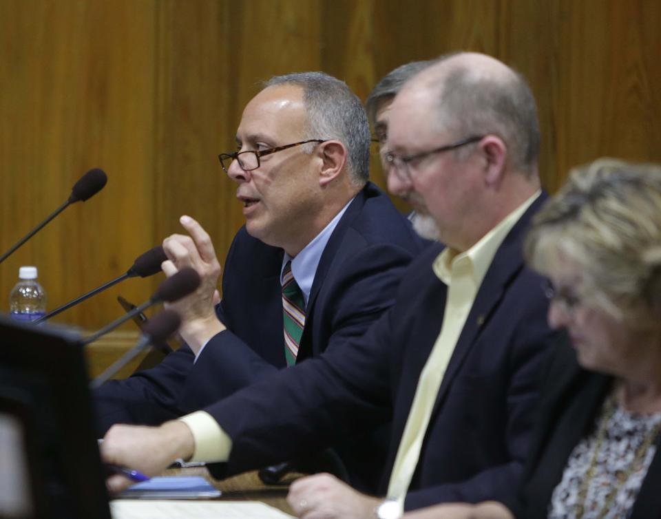 Former Springfield city attorney Dan Wichmer (left). Wichmer, who left the city in 2016 to lead Legal Services of Southern Missouri, was tapped Friday to serve as a circuit judge on the Greene County Circuit Court.