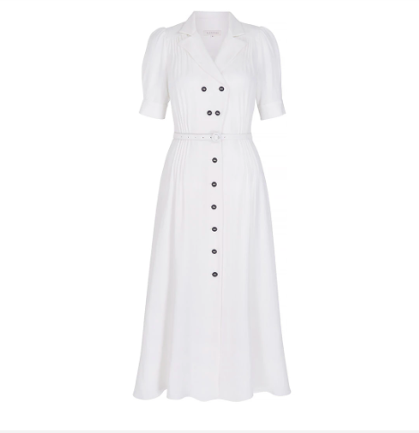 The 'Flippy Wiggle Dress' by Suzannah London will set you back £1,850 {Image: Suzannah London]