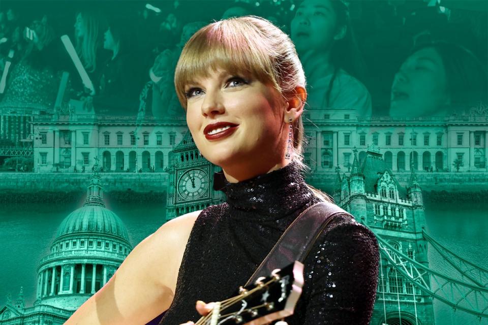 Swift’s tour has helped create a surge in spending in each city her tour stops in (iStock/Getty)