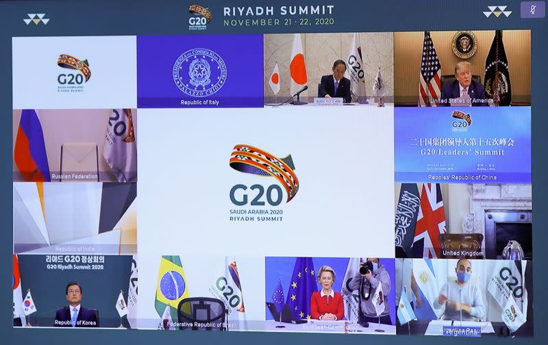 Virtual G20 meeting hosted by Saudi Arabia