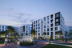 Vilneles Skverai_building_courtyard view