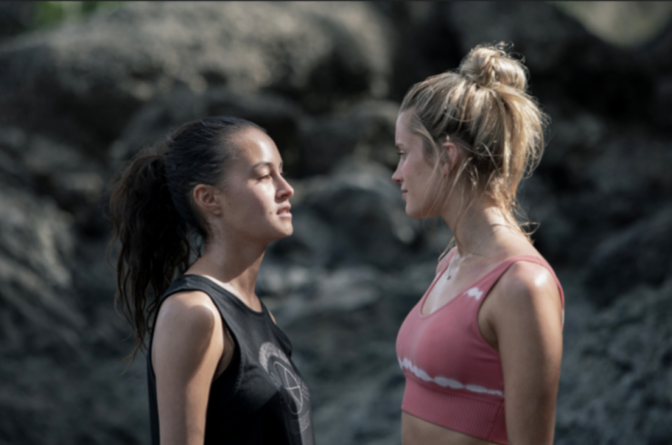 Erana James and Mia Healey on The Wilds (Amazon Studios)